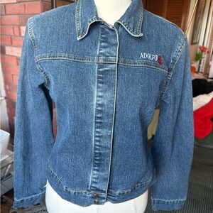 Adolfo Classic Blue Jean Jacket
